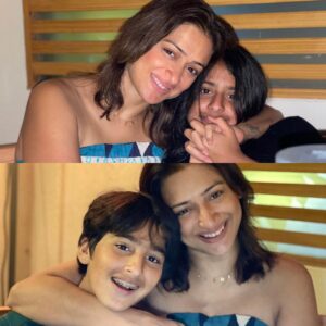 Gauri Pradhan Tejwani Instagram - Heartbeats!!!💓💓💓
#katya #nevaan #twinmama