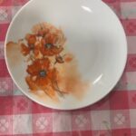 Gauri Pradhan Tejwani Instagram - Poppy!!such a beautiful flower!!doing a set of 6 plates with 6 different flowers in water colour effect on porcelain! @coloursonfireartstudio