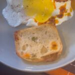 Gauri Pradhan Tejwani Instagram – Tried making Turkish eggs today…but getting the poached eggs right was a task..so finally it was sunny side up..and they were delicious..but won’t give up..next time with poached eggs for sure 😊and of course had them with our favourite @hello_weirdough jalapeño cheese sourdough.