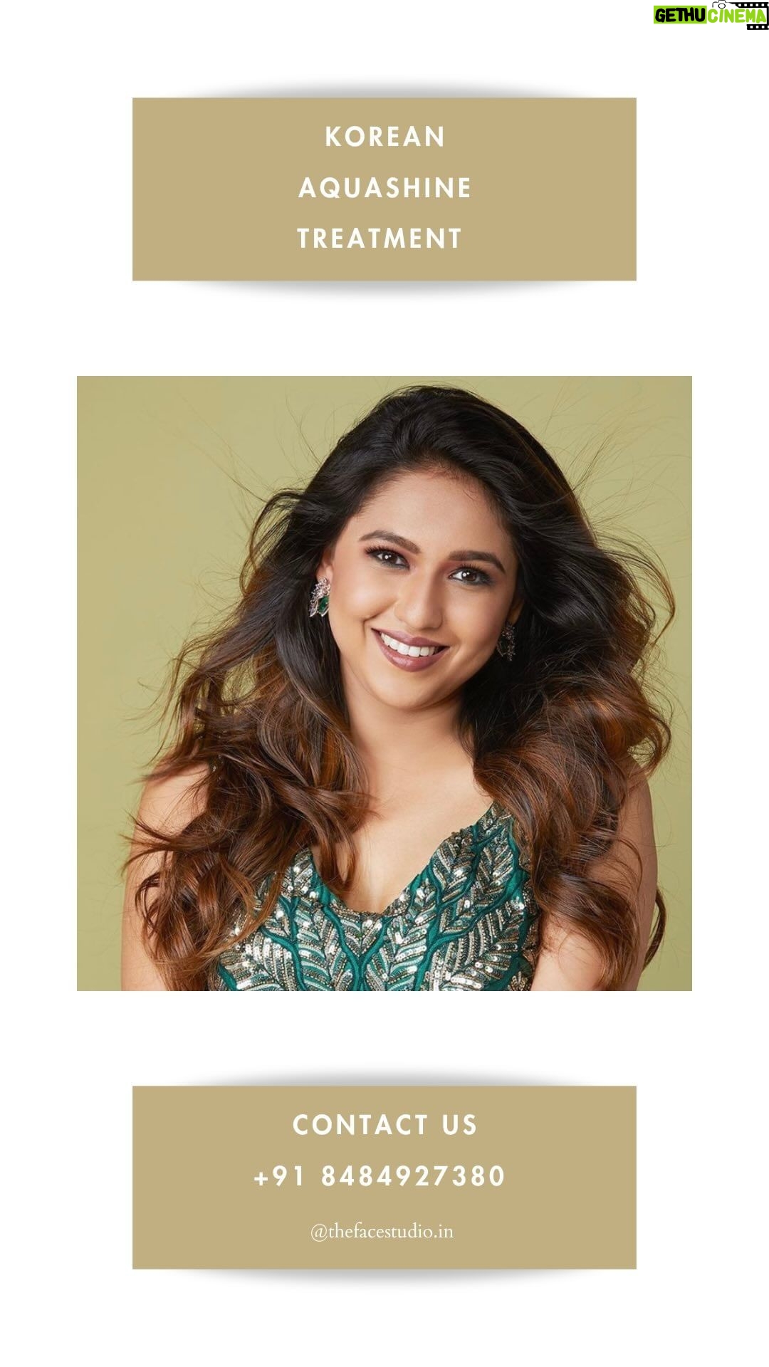 Gautami Deshpande Instagram - Actress Gautami Deshpande recently visited the Face Studio to experience the amazing benefits of a Korean AquaShine treatment! 💆♀️🫧🌟 🌸 This one of a kind treatment is another gem from different Korean facial treatments that we offer and the result is fabulous. Aquashine is a skin rejuvenation treatment, formulated with hyaluronic acid, peptides and squalane. Peptides and Squalane work together to promote skin renewal, firm the skin, reduce the appearance of wrinkles and encourage a more even tone. The treatment combines Hyaluronic acid with a blend essential amino acids and vitamins to brighten and even the skin. It also offers antioxidant benefits to help reinforce the skin’s natural defences against the effects of environmental aggressors and increase the skin’s elasticity and radiance. 🌟 The treatment starts with triple cleansing followed by a deep exfoliating enzyme pack to get rid of the dirt and open up clogged pores. A Korean aqua pack with the goodness of Hyaluronic acid, Peptides and Squalane is applied next to pack intense hydration and cool the skin from deep within. A mixture of essential amino acids, peptides, mineral complex and vitamins is then applied to the face to increase its radiance. Last but not the least, we use phototherapy to stimulate collagen production for a healthy glow. 💫 If you’re looking to achieve that coveted Korean glass skin, we highly recommend visiting the Face Studio and trying out the Korean Aquashine treatment for yourself. Trust us, your skin will thank you! 🙌✨ Book your treatment on +91 8484927380. And don’t forget to follow @thefacestudio.in #oneofakind #beautyandwellnessmanila #beauty #aesthetic #thefacestudio #bespoke #wellness #medspa #luxury #luxurylifestyle #punecity #pune #TFS #cosmetology #aestheticmedicine #reels #reelsinstagram #reelsindia #reelsviral Pune, Maharashtra