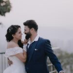 Gautami Deshpande Instagram - Your heart is full of gratitude and joy when you are surrounded by all your loved ones watching you perform first dance with your partner… #SwaG #love #lafdi #firstdance #ballroom #wedding #sangeet Photography- @clickography Styling by @style_by_apurva Makeup - @sujatakadam_ Hair- @phuge_sonali Swanand’s wardrobe- @nakshethnic Location @wildernesthilltopresort