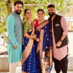 Gautami Deshpande Instagram - Final photo dump from Kartiki’s wedding! @swapnilrao11 @gautamideshpandeofficial @swanandtendulkar #wedding #weddingday #photodump #family #happyface Pc - @swanandtendulkar @nishantpvt3 @nishantdeshpande11