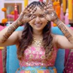 Gautami Deshpande Instagram - Finally the day has come when Hennaed hands, heart full of dreams. My bridal journey begins with the artistry of mehendi, weaving tales of love and tradition in every aspect, Thank you @kkanchan mehendi for making this day memorable for me I just loved every bit of it Lots of love Gautami