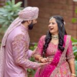Gopika Anil Instagram - Our cute Engagement bride @gops_gopikaanil all dolled up in nizanmakeovers 😍😍 Wishing @padmasoorya and @gops_gopikaanil all the best 💕💕💕 Mua @nizanmakeovers Outfit @jazaashdesignstudio . . . . #makeupartist #gopikaengagement #makeupideas #engagemnet #engagementphotos #makeupoftheday #santhwanam_serial #nizanmakeovers
