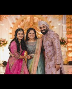 Gopika Anil Instagram - You are the happiest when you get your bestie as she was, even though she was taken, bcoz that’s the deal you’ve made with the groom, at the first meeting with him…. 🤪 Alle Mr. Groom @padmasoorya 😎 My gurl @gops_gopikaanil 😘 Missed you, at her big day!!!! @sajinsajin_ ☹️ #bestiegetshitched #herbigday #justcantlethergo #alwaysnforever #bestiefirst #fiancenext #thatstherule #🤪 #lovethemboth #myppl #♥