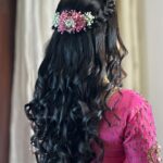Gopika Anil Instagram – Engagement Hairstyle done for this cutie @gops_gopikaanil 
.
.
.
#engagement #engagementring #engagementmakeup #engagementphotos #makeupartist #makeuplook #gopikaengagement #nizanmakeovers