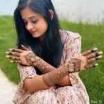 Gopika Anil Instagram - Engagement henna done for the gorgeous @gops_gopikaanil 😍 . . . . . . . . . . . #henna #engagement #engagementhenna #bridalhenna #bridalmehndi #hennalove #trendinghenna #hennaartist #actress #mehndi #hennainspo #hennadesign