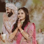 Gopika Anil Instagram - Happy to share that we are getting engaged today on this auspicious day of ASHTAMI. This is a family initiated relationship that slowly blossomed as we interacted with each other. You all have always owned and supported us like your own family. Your love is our strength. Seeking your prayers and blessings as we move on to an important milestone in our lives. Lots of love, Govind Padmasoorya Gopika Anil ഞങ്ങൾ വളരെ സന്തോഷത്തോടുകൂടിയാണ് ഇതു നിങ്ങളുമായി പങ്കുവെയ്ക്കുന്നത്. ഇന്ന് അഷ്ടമി ദിനത്തിൽ ശുഭമുഹൂർത്തത്തിൽ ഞങ്ങളുടെ വിവാഹ നിശ്ചയമാണ്. വീട്ടുകാരുടെ നിർദ്ദേശപ്രകാരം കണ്ടുമുട്ടിയ ഞങ്ങളുടെ ഹൃദയബന്ധം സാവകാശം പൂവിടുകയായിരുന്നു. നിങ്ങൾ എന്നും ഞങ്ങളെ സ്വന്തം കുടുംബാംഗത്തെപോലെ ആണ് ചേർത്തുപിടിച്ചിട്ടുള്ളത്. നിങ്ങളുടെ ഈ സ്നേഹം തന്നെയാണ് ഞങ്ങളുടെ ഊർജ്ജവും. ഞങ്ങളുടെ ഒരുമിച്ചുള്ള ഈ കാൽവെപ്പിൽ നിങ്ങളുടെ എല്ലാവിധ പ്രാർത്ഥനയും അനുഗ്രഹവും ഉണ്ടായിരിക്കും എന്ന വിശ്വാസത്തോടെ സസ്നേഹം ഗോവിന്ദ് പത്മസൂര്യ ഗോപിക അനിൽ