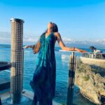 Gracy Goswami Instagram - Oft Best Feelings ever! 🤍 . . . . . . . . Ps: if not good, guys please don’t comment anything inappropriate -thanks #bali #baliindonesia #vacation #vacaymode #vacayvibes #vacaymodeon #explorepage #jimbranbali #explore #travel #wanderlust #internationvacay #sunsets #instagramreel #style #fashion #outfitinspiration #Balivisits #sundays #happydays #vibe #grace #graceitwithgracy #500ksoon #baliisland #loveyouguys #ayanarockbar #sureeal #peaceandvibe #bestplace Rock Bar, BALI