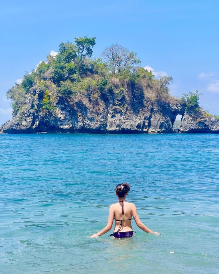Gracy Goswami Instagram - A mermaid for life! 🧜🏻‍♀️ 🤍 . . . . . . . . . . . . #bali #baliindonesia #vacation #vacaymode #vacayvibes #vacaymodeon #explorepage #jimbranbali #explore #travel #wanderlust #internationvacay #sunsets #beaches #style #fashion #outfitinspiration #Balivisits #waterbaby #swimmerforlifr #vibe #grace #graceitwithgracy #500ksoon #baliisland #loveyouguys #mermaidlife #sureeal #peaceandvibe #bestplace Bali, Indonesia