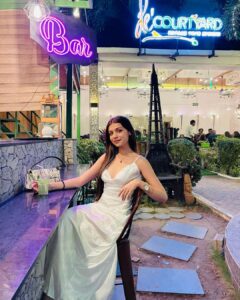 Gracy Goswami Instagram - Hey! At: @de_courtyard_restrocafe Wearing: @cameo_store_official . . . . . . . . #photoshoot #photoshootdiaries #pictures #picturebooks #trending #instagramposts #style #fashion #collaboration #collab #fashioninspo #shoot #shoots #hair #makeup #editing #outfitinspiration #sundayitis #sundays #happydays #vibe #grace #graceitwithgracy #500ksoon #taylorswift #loveyouguys #grattitude #patience #passion #hardwork