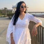Gungun Uprari Instagram - We are cute daughters, we are sweet sisters, we are lovely lovers, we are darling wives, we are adorable mothers, we are a source of strength, we are women, Happy International Women's Day! #happywomensday #march #women #lucknow #mycity . . . Comfortable yet stylish dress from @roze.india 🤍 #dress #white #whitedress #style #comfort