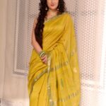 Gungun Uprari Instagram - “To fall in love with yourself is the first secret to happiness.” ❤️ Beautiful sari @varananesilksarees #valentines #happyvanlentinesday #love #trust #happiness