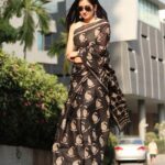 Gungun Uprari Instagram - A saree is the perfect way of proudly flaunting who I am without having to say it 🖤 @tamairafashion ❤️ . . . . . . #beautiful #traditional #traditionalwear #actor #actorslife #dresses #dress #sareeinspiration #sareedraping #sareelove #sareelover #sareelove😍 #sareegram #redsaree #bluesaree #sareeindia #sareefashion
