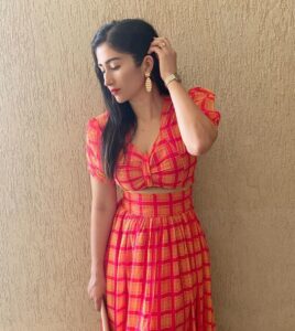 Gungun Uprari Instagram - The finest clothing made is a person's skin, but, of course, society demands something more than this.. Wearing this beautiful dress from @raisin.global ❤️ #raisingirl #raisinwestern #westernwear #fashion #onlineshopping #westernfashion #westernstyle #style #western #instafashion #dresses #trending #ootd #reels #rodeofashion #shopping #dress #girl #actor #tops #skirt #rodeostyle #indianwear #fashionstyle #trendingreels #fashionblogger #fashionista #top #westernchic #bhfyp
