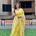 Gungun Uprari Instagram - “The art of life is to know how to enjoy a little and to endure very much.” 🌸 . . Beautiful dress from @aachho Loved them 💕 @dinky_nirh ❤️ . . #monday #newweek #dresses #summer #actor