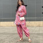 Gungun Uprari Instagram – What you wear is how you present yourself to the world . . . Fashion is instant language.” – Miuccia Prada.
.
.
.
Today in a cool and comfortable mode 
With 
Floral co- ord sets from 

@tara_c_tara 🌸
.
.
Bag @maisonvalentino 
.
.
#pink #barbie