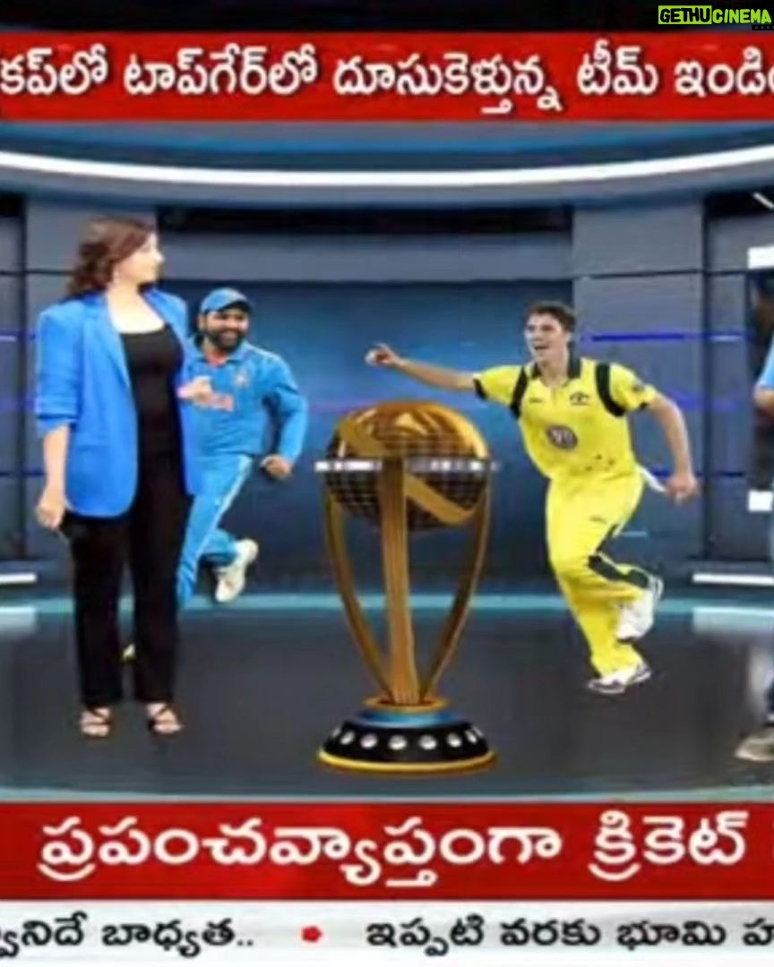 Hamsa Nandini Instagram - Live from Sakshi news! . @rakesh_deva_reddy @sakshinews . #swanstories