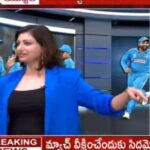 Hamsa Nandini Instagram - Live from Sakshi news! . @rakesh_deva_reddy @sakshinews . #swanstories