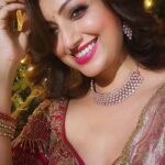 Hamsa Nandini Instagram - Linga Bhairavi Devi's grace has made me unrestricted by the social norms, as I dont follow any rules, other than the guidance coming from my heart. Just sitting in the presence of Linga Bhairavi the sheer intensity of her energy will blow you away. In Devi's grace I have felt the presence of my mother. She is fierce and compassionate all at once. Celebrating the divine feminine energy, this Dussehra. May Devi's blessings shower upon you and may you all be blessed with strength and courage. Happy Dussehra! . Outfit: @archithanarayanamofficial . @linga.bhairavi @isha.foundation . #celebratewithisha #navratri #swanstories Isha Hyderabad