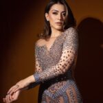 Hansika Motwani Instagram - 🪩 • • #mumbaiattheplaza #jioplazalaunch @jioworldplaza • Styled by : @kmundhe4442 Outfit by : @nikhitatandon Photography by : @ashish_ohja_photography Make up - @makeupbyurmikaur Hair - @sankpalsavita