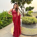 Hansika Motwani Instagram - 🌹 • • @niru05_raghupathy @sankpalsavita @sawangandhioffcial @sawangandhi_sg Jewellery: @razwada.jewels @amigos.rizwan