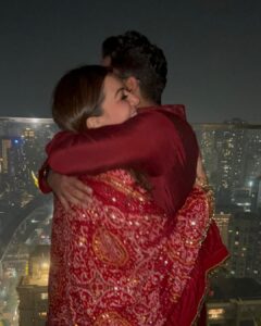 Hansika Motwani Instagram - This is so special in so many ways❤️#happykarwachauth thank you for fasting with me baby . Love you