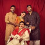 Hansika Motwani Instagram - Happy Diwali 🪔from us to you❤️ Love & light always ✨