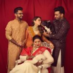 Hansika Motwani Instagram - Happy Diwali 🪔from us to you❤️ Love & light always ✨