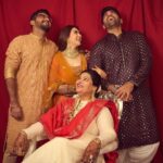 Hansika Motwani Instagram - Happy Diwali 🪔from us to you❤️ Love & light always ✨