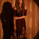 Indhuja Ravichandran Instagram - The time is always right to do what is right ❤️‍🔥💃🏻 . . . Wardrobe - @rehanabasheerofficial ❤️ Hair - @rakmakeupartistry