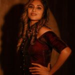 Indhuja Ravichandran Instagram - The time is always right to do what is right ❤️‍🔥💃🏻 . . . Wardrobe - @rehanabasheerofficial ❤️ Hair - @rakmakeupartistry