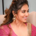 Indhuja Ravichandran Instagram – Twirls & Smiles 💞

#novemberstory
.
.
.
Outfit – @rehanabasheerofficial 
Jewellery – @kalyanjewellers_official 
Hair – @mua_vijisharath