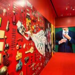 Isabelle Kaif Instagram - Stepped into a realm of artistic wonders last night 🌌🎨 The "Infinity Mirrored Room" by Yayoi Kusama and the delightfully absurd "Toiletpaper" exhibit by @mauriziocattelan was too much fun🤩🌀 Thank you #nitamukeshambani for bringing such amazing art to Mumbai! @nmacc.india #ArtisticWonders #NMACCIndia #InfinityVsAbsurdity #SoulFeast" Feast for the Soul