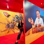 Isabelle Kaif Instagram - Stepped into a realm of artistic wonders last night 🌌🎨 The "Infinity Mirrored Room" by Yayoi Kusama and the delightfully absurd "Toiletpaper" exhibit by @mauriziocattelan was too much fun🤩🌀 Thank you #nitamukeshambani for bringing such amazing art to Mumbai! @nmacc.india #ArtisticWonders #NMACCIndia #InfinityVsAbsurdity #SoulFeast" Feast for the Soul