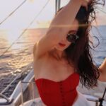 Isabelle Kaif Instagram - gonna mentally be here for awhile 🏝🌅⛵️🌊🦈 Soneva Fushi