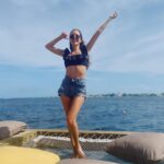 Isabelle Kaif Instagram - gonna mentally be here for awhile 🏝🌅⛵️🌊🦈 Soneva Fushi