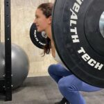 Isabelle Kaif Instagram - when your told to hold it and not sure whether to laugh or cry 🏋️‍♀️ Barbell Psychology
