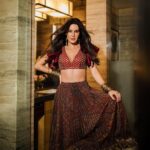 Isabelle Kaif Instagram - In Love with this @ri_ritukumar Lehenga ❣️♥️❣️ . . . #RiRitukumarss21 #WomanOfRI #riritukumar #RiRituKumar RK