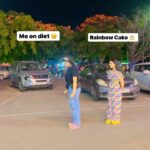 Isha Sharma Instagram - This was so fun 🤪🤪🤪 #funnytrend #funnycontent #ishasharma #siddhirathore #collaboration #newcollaboration #freshjodi