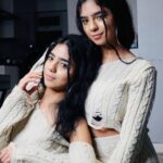 Ishveen Gulati Instagram - 🤍🤍#teamvleenam #mirrotwins @boohoo