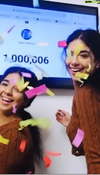 Ishveen Gulati Instagram - What a journey! 1 MILLION SUBSCRIBERS ON YOUTUBE!🥺Thank You Soo Much Waheguru Ji And Famm For Making This Happen Honestly Grateful And Blessed WMK🙏Dreams Do Come Trueeee! @mummyvleenam @papavleenam @amxn.sg #teamvleenam