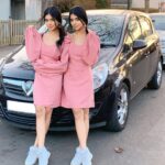 Ishveen Gulati Instagram - Our First Car Mini Vauxi🤍WMK🙏 #teamvleenam