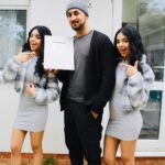 Ishveen Gulati Instagram - Dream Came True - 100K YouTube Play Button🥺🙏Never Thought We Were Going To Come This Far. Thank You So Much Waheguru Ji And Famm For Making This Happen Dreams Do Come True @amxn.sg @mummyvleenam @papavleenam ♥️🧿