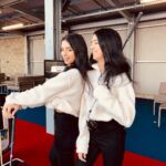 Ishveen Gulati Instagram - Wanna play golf?⛳️Swipe!! Thank you for all the love❤️ 📸photo credits @amxn.sg #teamvleenam #mirrortwins