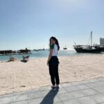 Izabelle Leite Instagram – a morning in Qatar 🤍🇶🇦 Doha