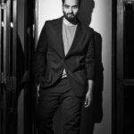 Jackky Bhagnani Instagram - The Classic B&W 💯 #StyleWithJB Outfit @collectiveindia Blazer @hugo_official Trouser @paige Styled by @anshikaav Assisted by @bhatia_tanisha HMU by @officialbmshairstyle Shot by @realvision333