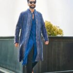 Jackky Bhagnani Instagram - Daytime dreams in shades of blue, illuminated by the soft glow of the setting sun. Outfit @kunalaniltanna Styled by @styledbypritibuxani Assisted by @ashvi_s HMU by @luv_hans77 Shot by @realvision333