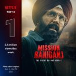 Jackky Bhagnani Instagram - Feeling an incredible mix of gratitude and excitement as #MissionRaniganj continues to resonate globally on Netflix for the second week. Your love has turned this journey into something truly special. To everyone who has shared this cinematic adventure, thank you from the heart. If you haven't joined us yet, dive into #MissionRaniganj on Netflix – a story that's not just trending, but weaving its way into hearts worldwide. Your support means everything. ❤️ #MissionRaniganj #MissionRaniganjonNetflix