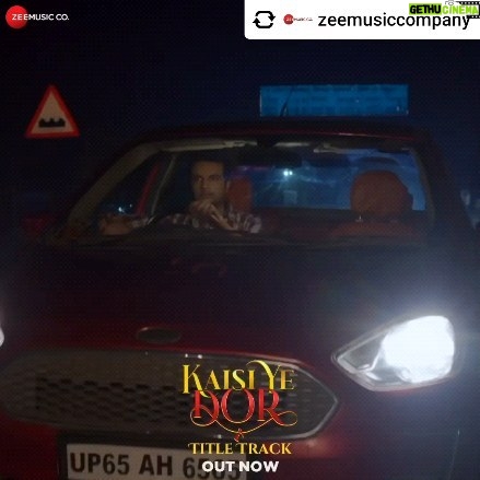 Jashn Agnihotri Instagram - Posted @withregram • @zeemusiccompany #KaisiYeDor echoes of heartaches and longing ❤🩹 Title Track Out Now! @catchnikhil @jashnagnihotri @bijjugkalaa @sunita_rajwar @ashwathbhatt @satyakamanand @styledby_kotsav @alok_bhardwajofficial @javedali4u @drsomaghosh @srisatyam1268 @ratna_neelam_pandey_official @saandiip_nath_choudhary @ojas_entertainment_films @komaljadhav88